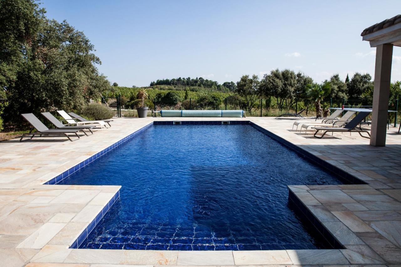 Domaine De Cazaban Appartement Villegailhenc Buitenkant foto